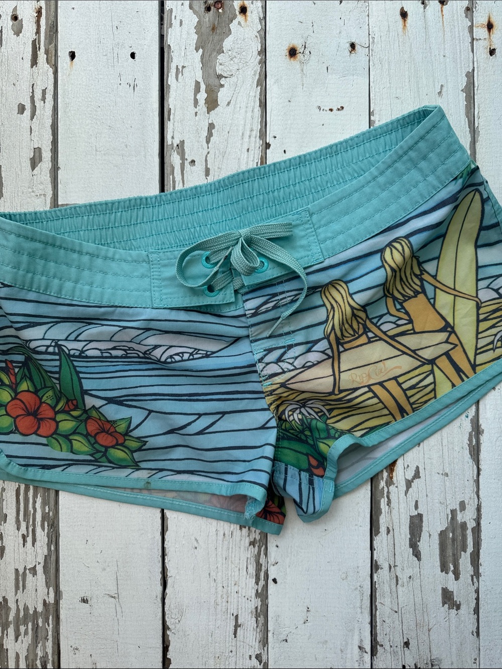 Heather Brown X Rip Curl Rare Board Shorts